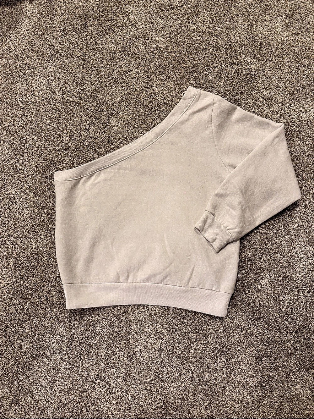 Ocean Drive Crewneck Sweatshirt in Cream Like New, size lg
